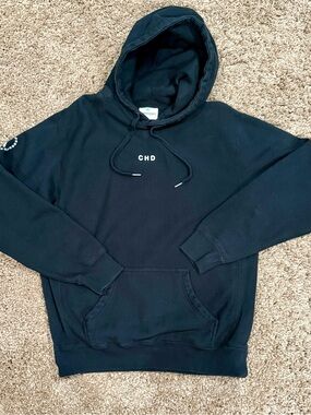 Call Her Daddy CHD Black Pullover Hoodie Size Large Independent Trading Co